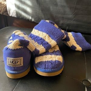 Four pairs of UGG boots